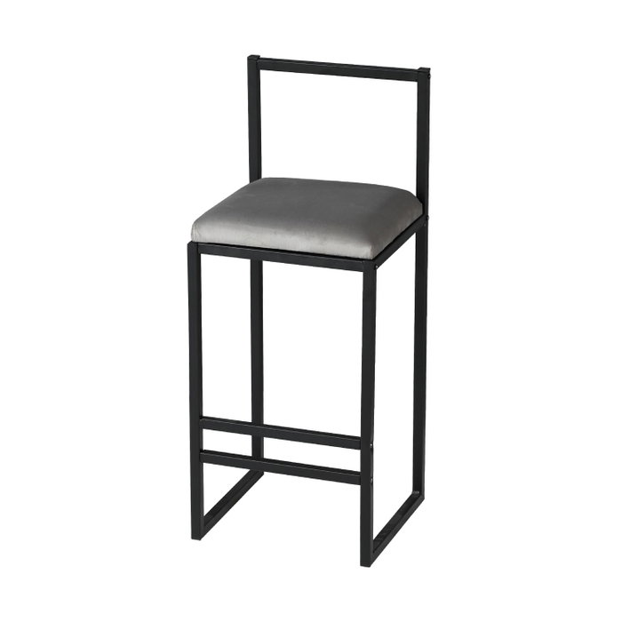 Hanah Home Juego de Mesa de Bar y Taburetes de 5 Piezas Nordic - Grey